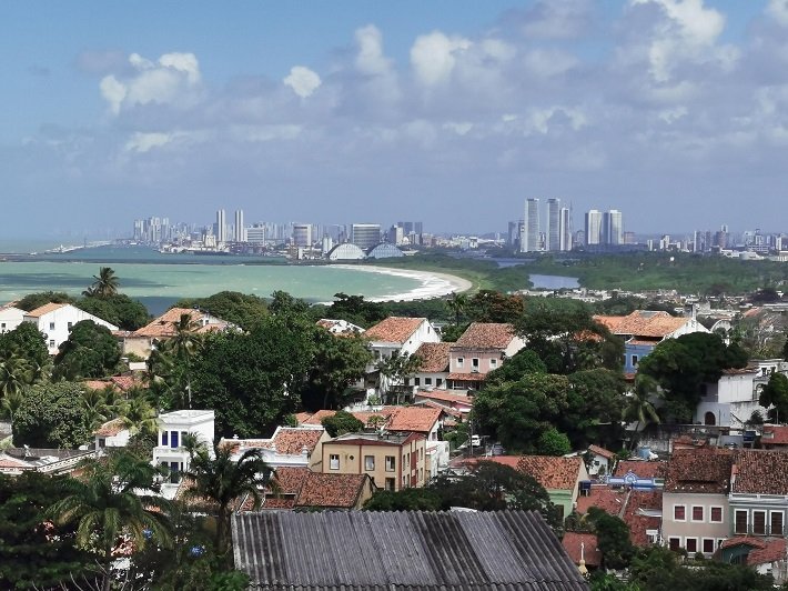 21 atrações para visitar a pé em Olinda - roteiro de 1 dia 19 Mirante do Alto da Sé, Olinda