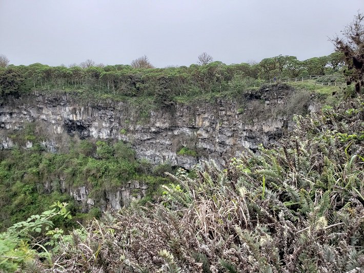 Los Gemelos: as incríveis formações vulcânicas em Galápagos 8 Crateras Los Gemelos, Ilha de Santa Cruz, Galápagos